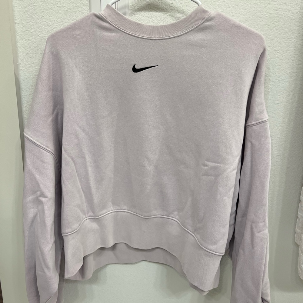 Nike phoenix fleece cropped crewneck